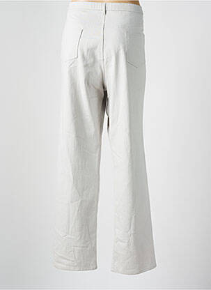 Pantalon droit stretch taille normale gris KARTING femme