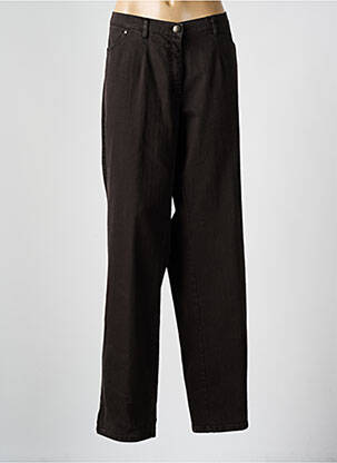 Jeans coupe droite stretch taille normale marron GERKE MY PANTS femme