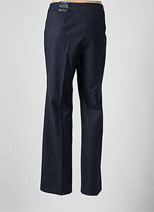 Pantalon droit stretch taille normale bleu TONI femme