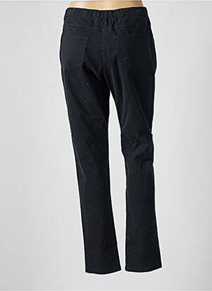 Pantalon droit stretch taille normale noir FRANCE RIVOIRE femme