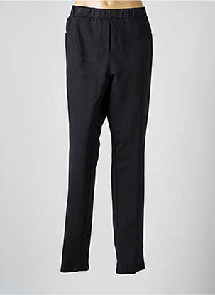 Pantalon slim taille élastique taille normale noir FRANCE RIVOIRE femme