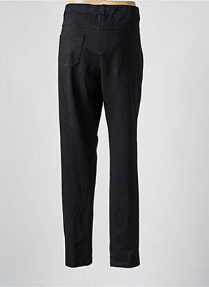 Pantalon slim taille élastique taille normale noir FRANCE RIVOIRE femme