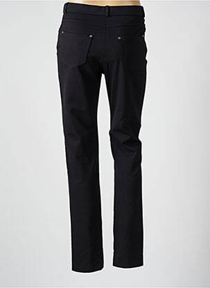 Pantalon slim taille élastique taille normale noir FRANCE RIVOIRE femme