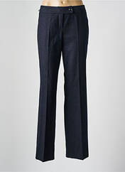 Pantalon droit bleu TONI pour femme seconde vue