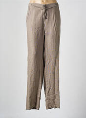 Pantalon droit marron MERI & ESCA pour femme seconde vue