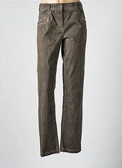 Pantalon droit marron SABATIER pour femme seconde vue