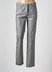 Pantalon slim gris FRANK WALDER pour femme seconde vue