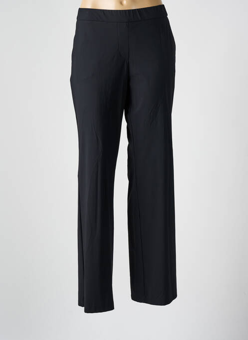 Pantalon droit stretch taille normale noir TONI femme
