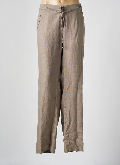 Pantalon droit marron MERI & ESCA pour femme