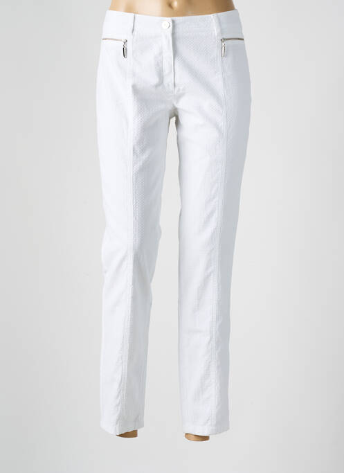Pantalon slim blanc DIVAS pour femme