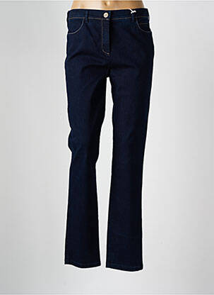Jeans coupe slim poches bleu TONI femme