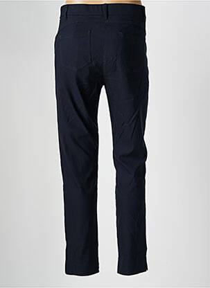 Pantalon slim taille élastique bleu ELENA MIRO femme