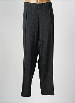 Pantalon droit taille élastique gris SOMMERMANN femme