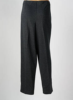 Pantalon droit taille élastique gris SOMMERMANN femme
