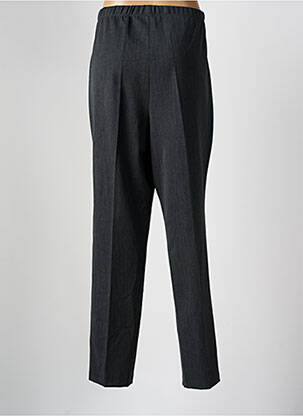 Pantalon droit taille élastique gris FRANCE RIVOIRE femme