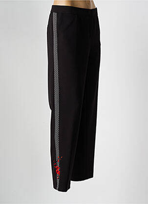 Pantalon droit coupe droite noir TUZZI femme