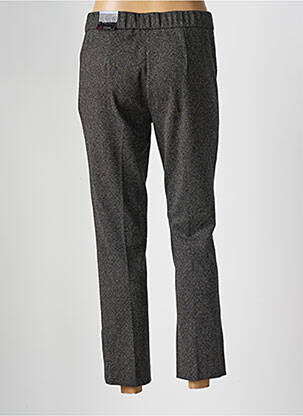 Pantalon droit taille élastique gris TONI femme