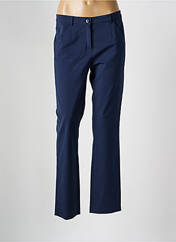 Pantalon droit bleu FRANK WALDER pour femme seconde vue