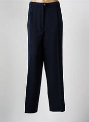 Pantalon droit bleu QUATTRO pour femme seconde vue