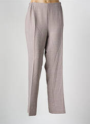 Pantalon droit gris FRANCE RIVOIRE pour femme seconde vue