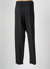 Pantalon droit noir ELENA MIRO pour femme seconde vue