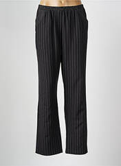 Pantalon droit noir FRANCK ANNA pour femme seconde vue