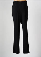 Pantalon droit noir GEVANA pour femme seconde vue