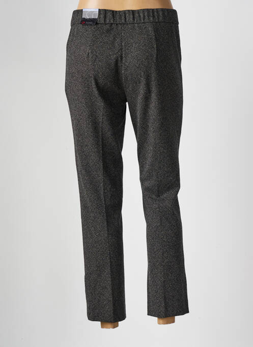 Pantalon droit taille élastique gris TONI femme