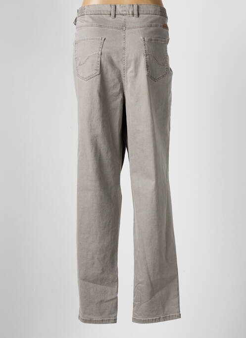 Jeans coupe droite gris TONI pour femme