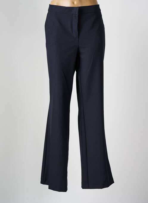 Pantalon droit bleu TONI pour femme