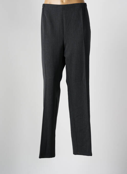 Pantalon droit gris FRANCE RIVOIRE pour femme