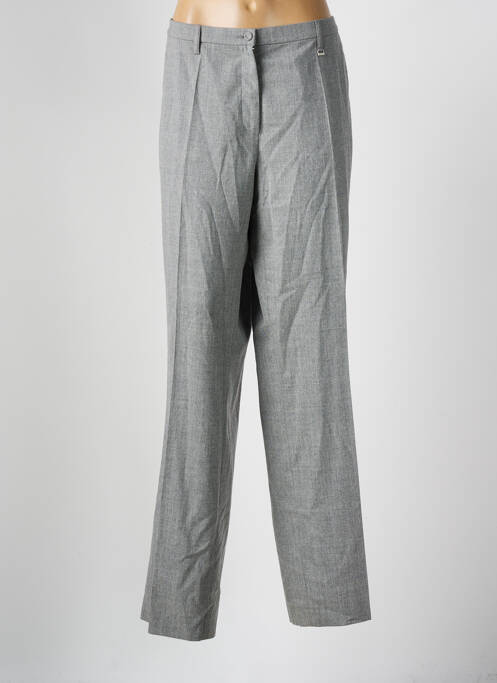 Pantalon droit gris HAUBER pour femme