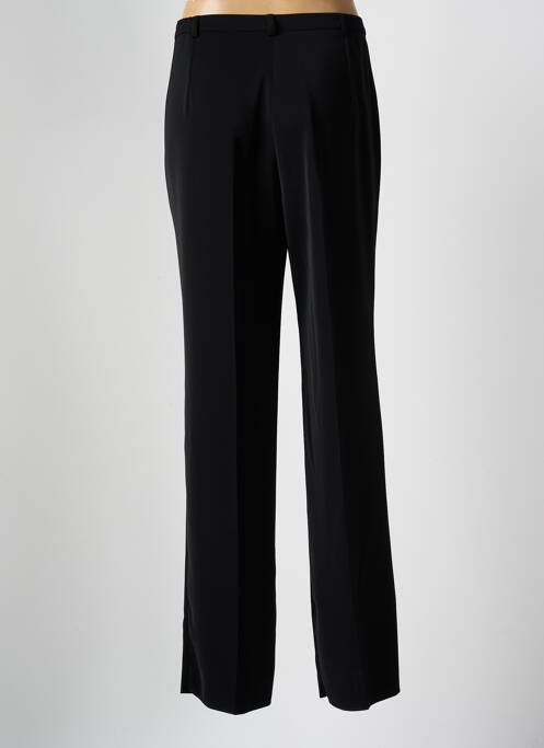 Pantalon droit noir CHRISTIAN MARRY pour femme