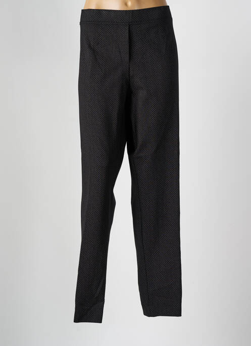 Pantalon droit noir ELENA MIRO pour femme