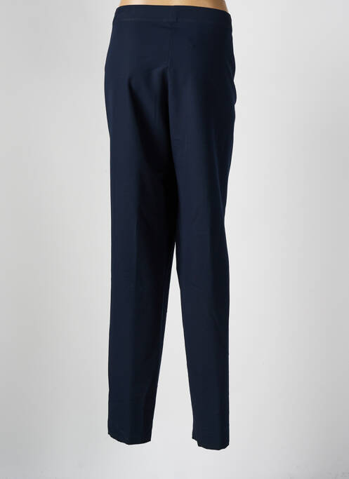Pantalon droit bleu ELENA MIRO pour homme