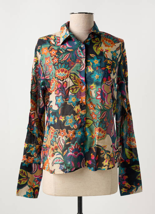 Chemisier noir LA CIBLE ROUGE pour femme