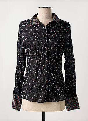 Chemisier noir LA CIBLE ROUGE pour femme