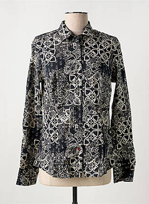 Chemisier noir LA CIBLE ROUGE pour femme