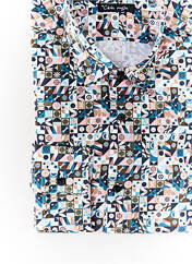 Chemise manches longues blanc LA CIBLE ROUGE pour homme seconde vue