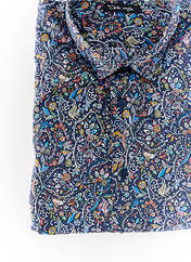 Chemise manches longues bleu LA CIBLE ROUGE pour homme seconde vue