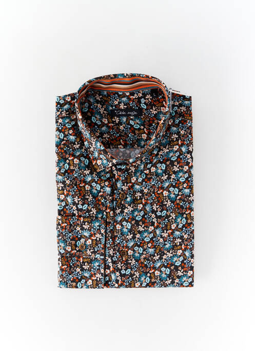 Chemise manches longues noir LA CIBLE ROUGE pour homme