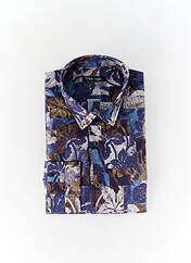 Chemise manches longues bleu LA CIBLE ROUGE pour homme seconde vue