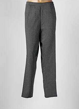 Pantalon droit taille élastique noir DAMART femme