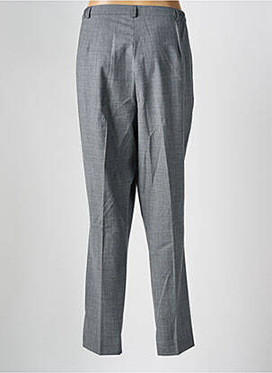 Pantalon droit fermeture zippée sous rabat boutonné gris DAMART femme