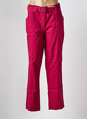 Pantalon droit poches rose DAMART femme