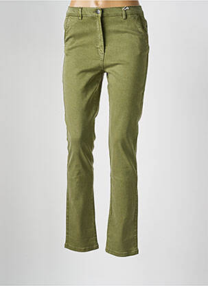 Pantalon slim poches vert DAMART femme