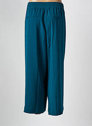 Pantalon 7/8 taille élastique bleu DAMART femme