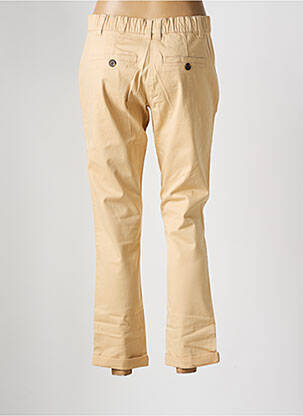 Pantalon 7/8 fermeture zippée sous rabat boutonné beige DAMART femme