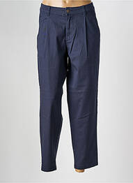 Pantalon chino tissage chiné taille normale bleu JACK & JONES homme