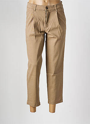 Pantalon chino tissage chiné taille normale beige JACK & JONES homme